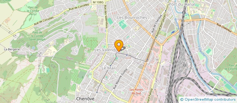 localisation de l'entreprise CLES D'AVENIR à DIJON