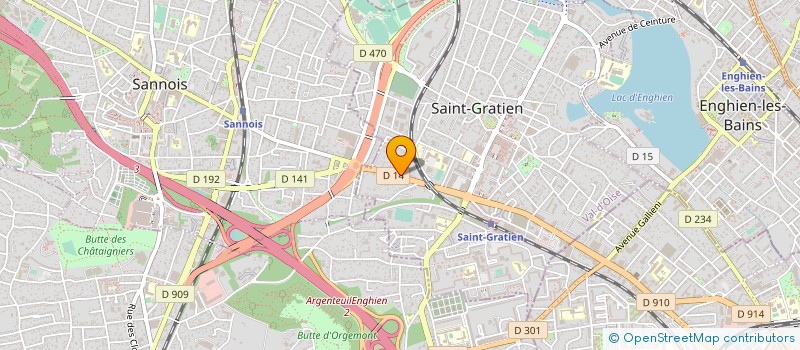 localisation de l'entreprise CLES DE VOITURE  SAINT-GRATIEN