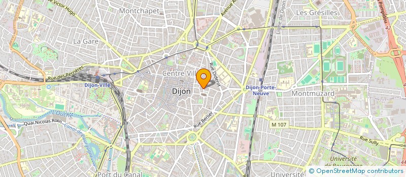 localisation de l'entreprise CLES DES LOISIRS à DIJON