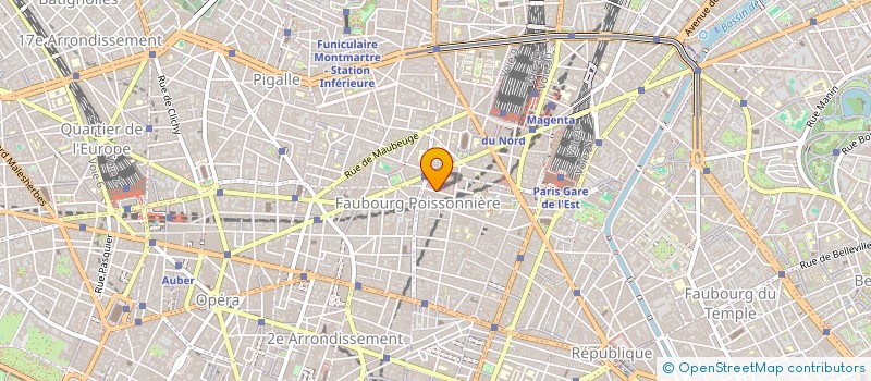 localisation de l'entreprise CLES EN MAIN COMMUNICATION à PARIS