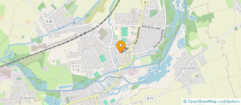 localisation de l'entreprise CLES EN SOMME à CORBIE