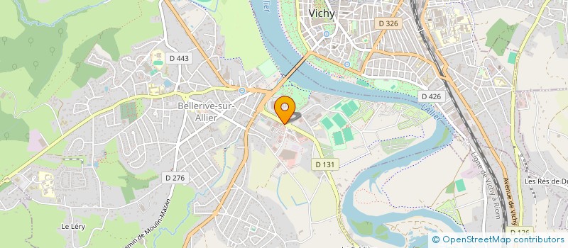 localisation de l'entreprise CLES EXPRESS à BELLERIVE-SUR-ALLIER