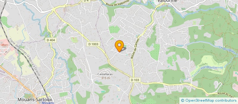 localisation de l'entreprise CLES POUR L'ENFANCE à VALBONNE
