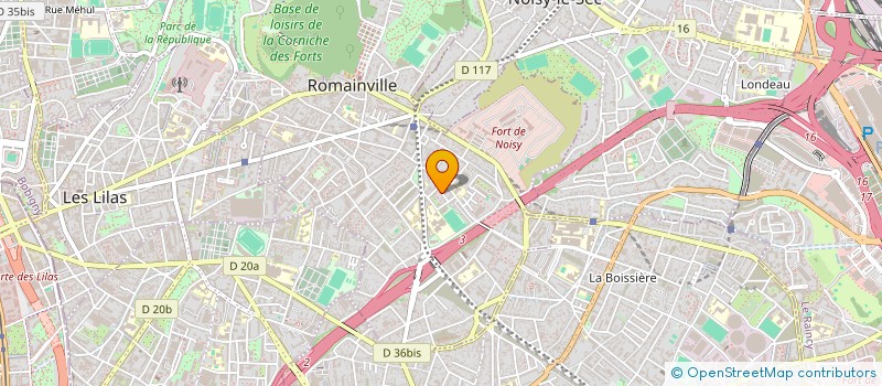 localisation de l'entreprise CLES POUR LE SAVOIR à ROMAINVILLE