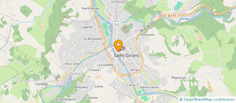 localisation de l'entreprise CLES SERVICES COUSERANS à SAINT-GIRONS