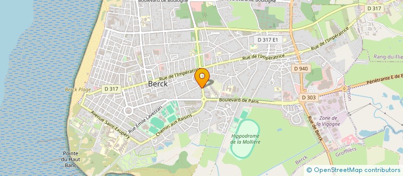 localisation de l'entreprise CLESA  BERCK