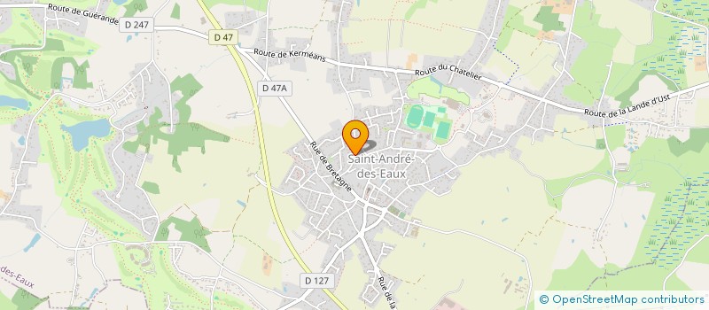 localisation de l'entreprise CLESALE  SAINT-ANDRE-DES-EAUX