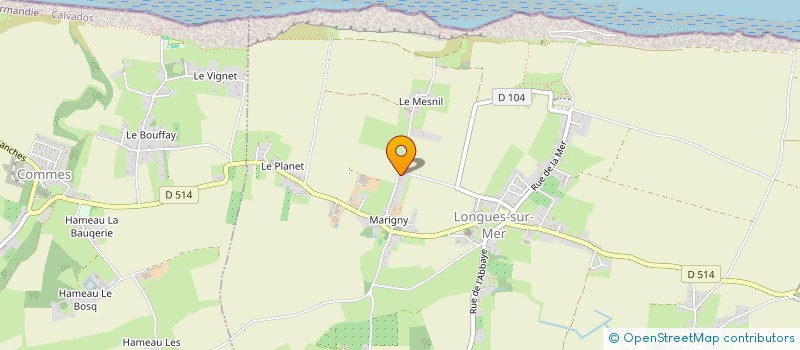 localisation de l'entreprise CLESAM  LONGUES-SUR-MER