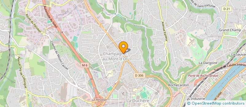 localisation de l'entreprise CLESEV  CHAMPAGNE-AU-MONT-D'OR