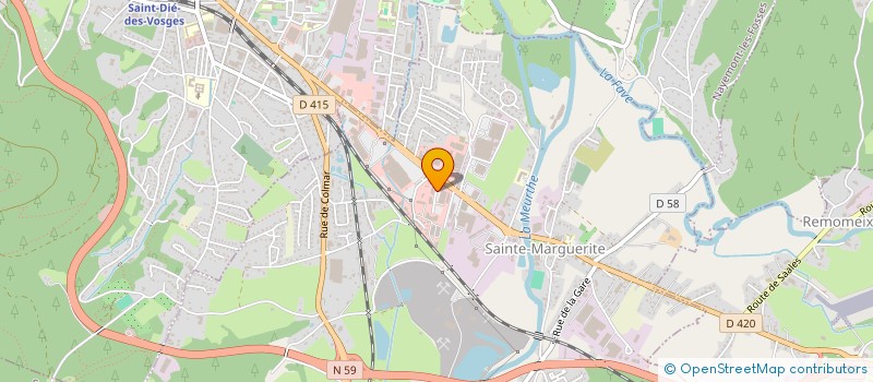 localisation de l'entreprise CLESI  SAINTE-MARGUERITE