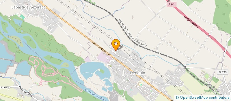 localisation de l'entreprise CLESI64  DENGUIN