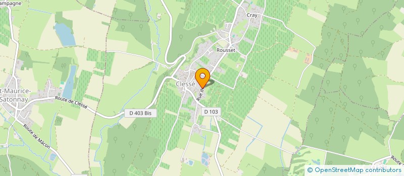 localisation de l'entreprise CLESSE GYM  CLESSE