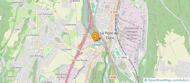 localisation de l'entreprise CLET CONSEILS PATRIMOINE à CLAIX