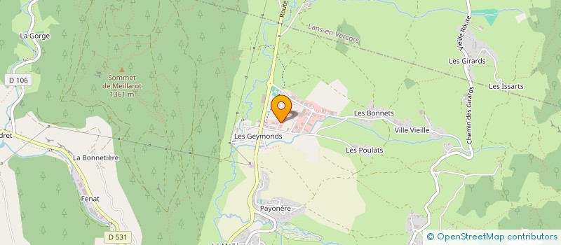 localisation de l'entreprise CLET STEPHANE à VILLARD-DE-LANS