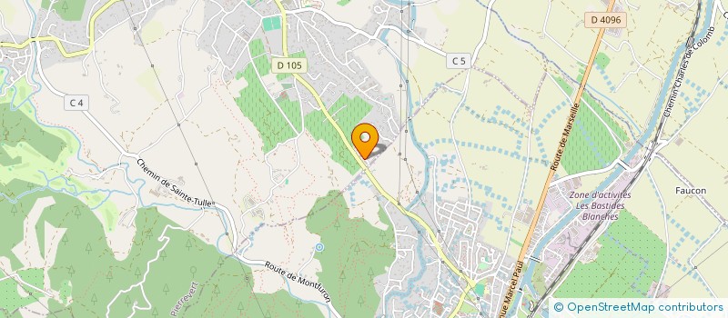 localisation de l'entreprise CLETELLI  PIERREVERT