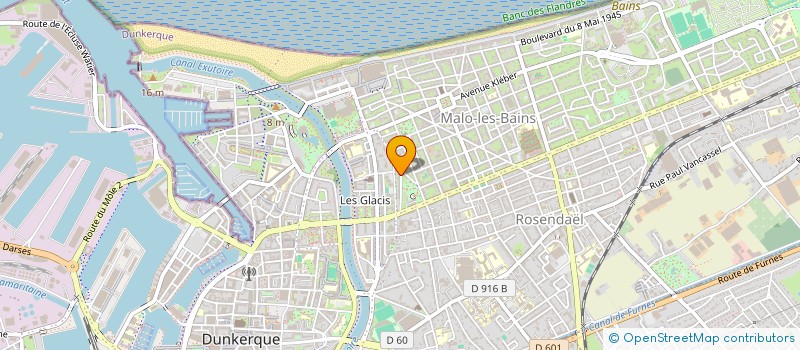 localisation de l'entreprise CLETHISCHO à DUNKERQUE