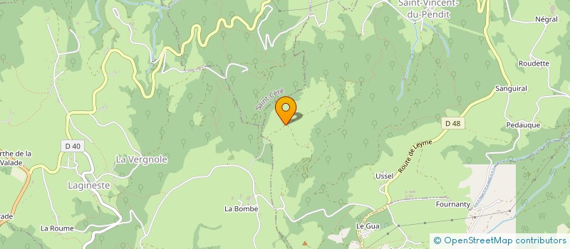 localisation de l'entreprise CLETIA  SAINT-VINCENT-DU-PENDIT