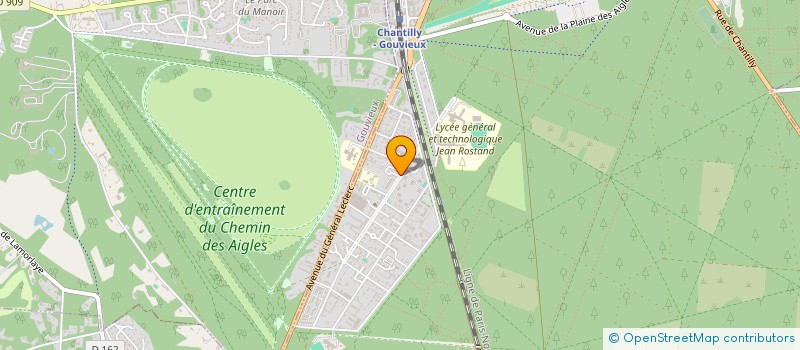 localisation de l'entreprise CLETIM  CHANTILLY