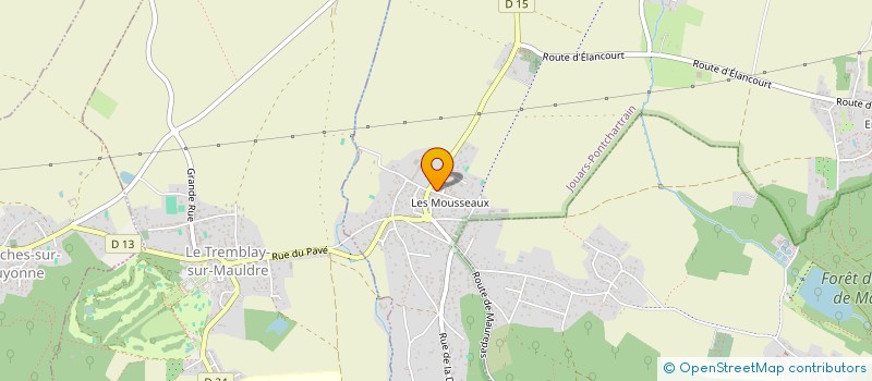 localisation de l'entreprise CLETOINE  JOUARS-PONTCHARTRAIN