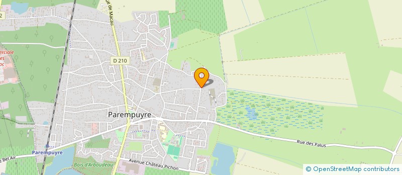 localisation de l'entreprise CLETON THIVAL  PAREMPUYRE