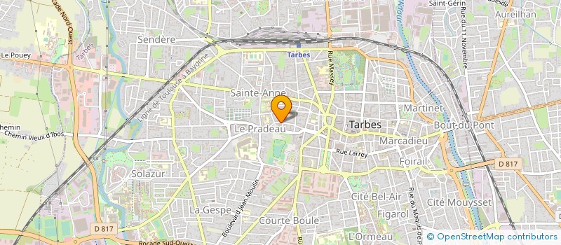 localisation de l'entreprise CLEVACANCES HAUTES PYRENEES  LOURDES