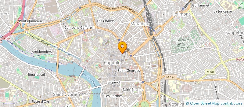 localisation de l'entreprise CLEVACANCES MIDI-PYRENEES  TOULOUSE
