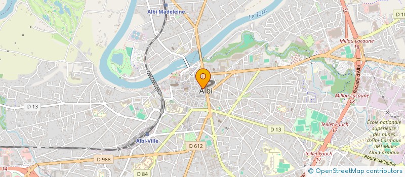 localisation de l'entreprise CLEVACANCES TARN à ALBI