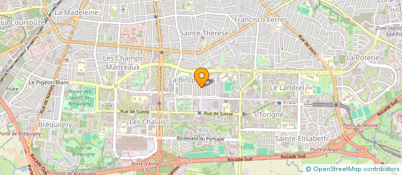 localisation de l'entreprise CLEVAL  RENNES