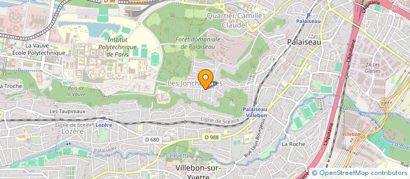 localisation de l'entreprise CLEVAL PATRIMOINE à PALAISEAU
