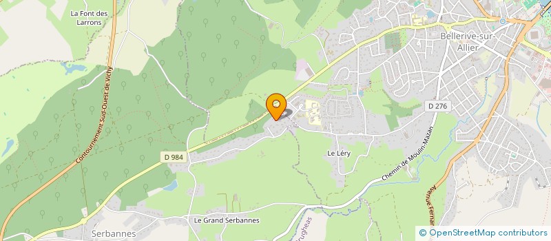 localisation de l'entreprise CLEVALANT  SERBANNES