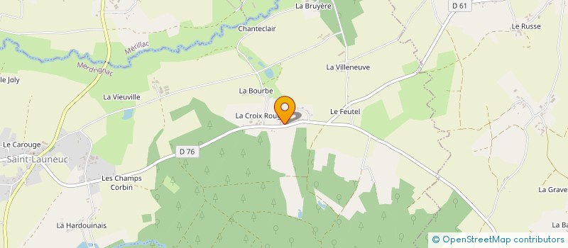 localisation de l'entreprise CLEVALHUG  SAINT-LAUNEUC