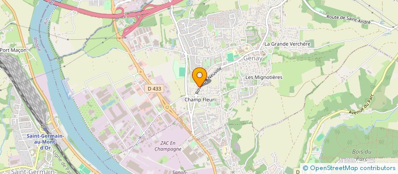 localisation de l'entreprise CLEVAMA  SAINT-DIDIER-AU-MONT-D'OR