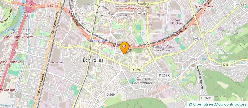 localisation de l'entreprise CLEVANA CONSULTING FRANCE à ECHIROLLES