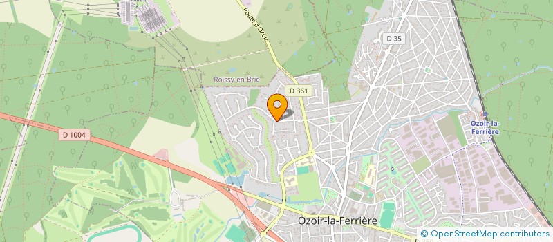 localisation de l'entreprise CLEVE 5562  OZOIR-LA-FERRIERE