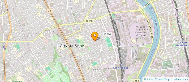 localisation de l'entreprise CLEVER FOUNDATION FRANCE à VITRY-SUR-SEINE