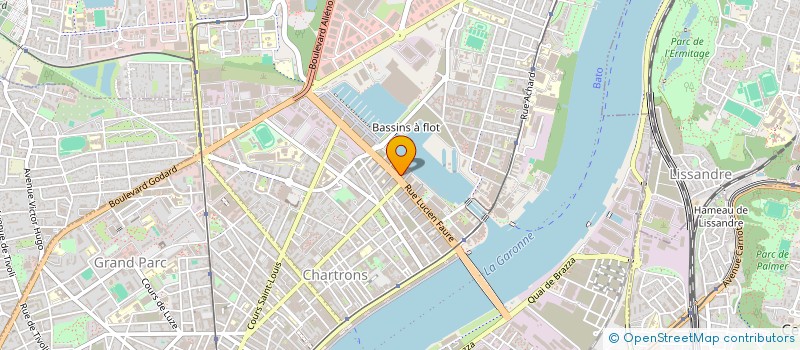 localisation de l'entreprise CLEVER IMMOBILIER  BORDEAUX