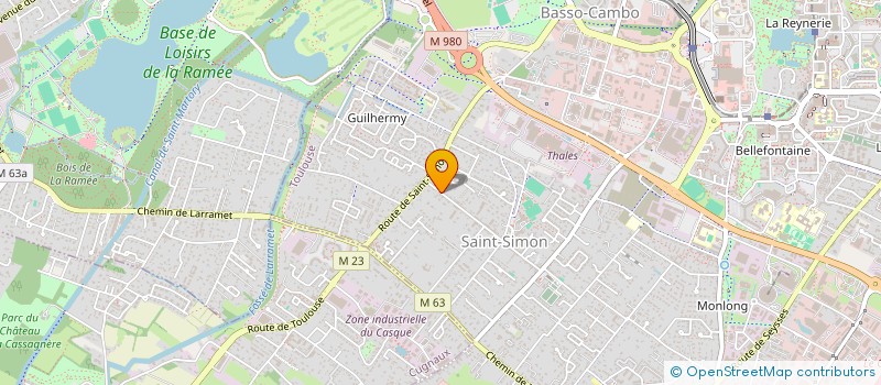 localisation de l'entreprise CLEVERDEV  TOULOUSE