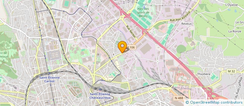 localisation de l'entreprise CLEVERENTING  SAINT-ETIENNE