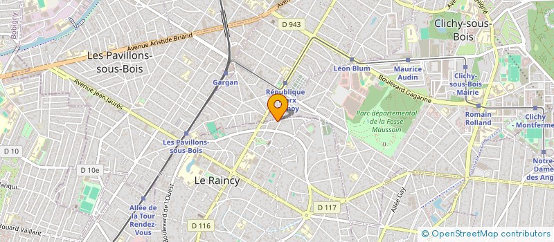 localisation de l'entreprise CLEVERIXE à LE RAINCY