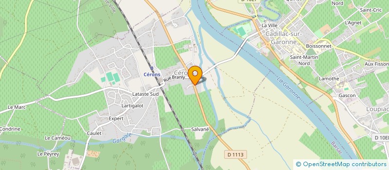 localisation de l'entreprise CLEVERMAT  CERONS