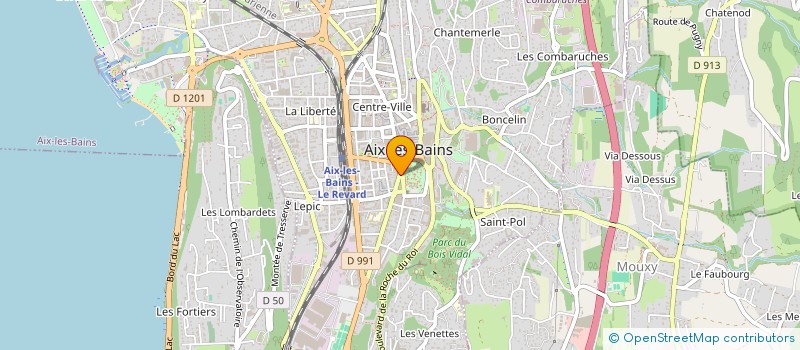localisation de l'entreprise CLEVERNESS AGENCY  AIX-LES-BAINS