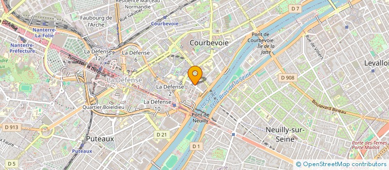 localisation de l'entreprise CLEVERSIDE à NEUILLY-SUR-SEINE