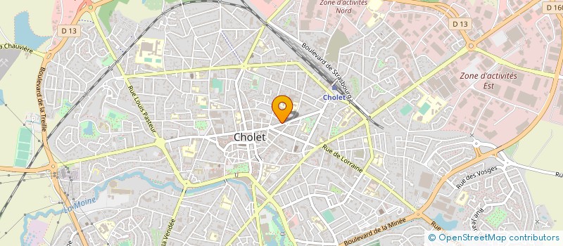 localisation de l'entreprise CLEVERTECH FRANCE à CHOLET