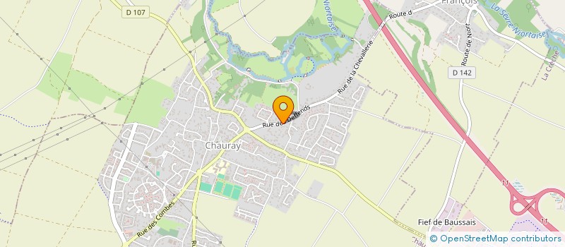 localisation de l'entreprise CLEVERYONE  CHAURAY