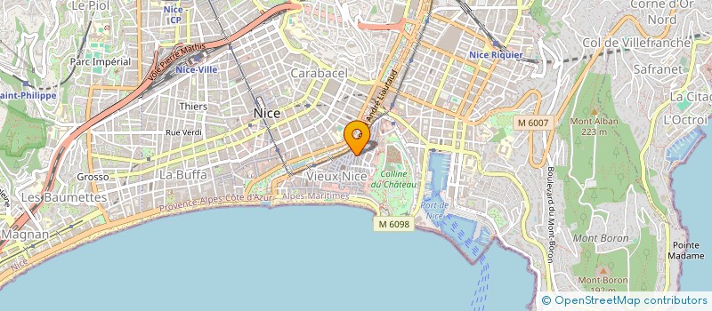 localisation de l'entreprise CLEVIBI  NICE