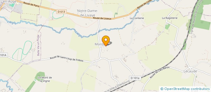 localisation de l'entreprise CLEVIC  BELLE VIE EN AUGE