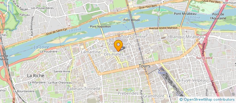 localisation de l'entreprise CLEVINAME  TOURS