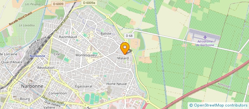 localisation de l'entreprise CLEVINSE à NARBONNE