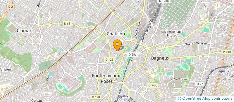 localisation de l'entreprise CLEW BAY  CHATILLON