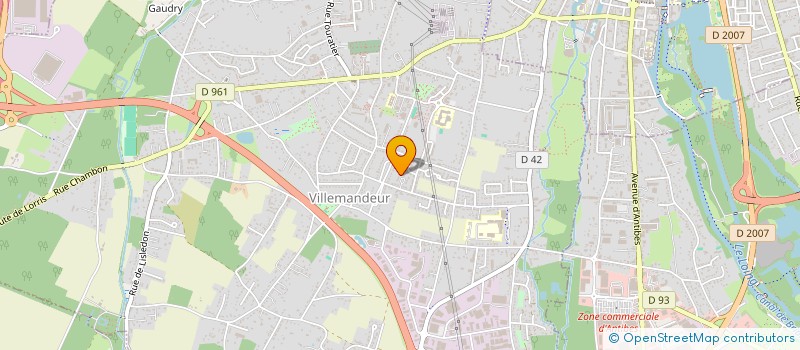 localisation de l'entreprise CLEXIA à VILLEMANDEUR